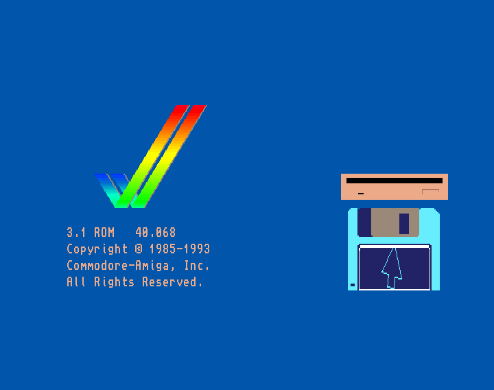 Insert Workbench disk animation